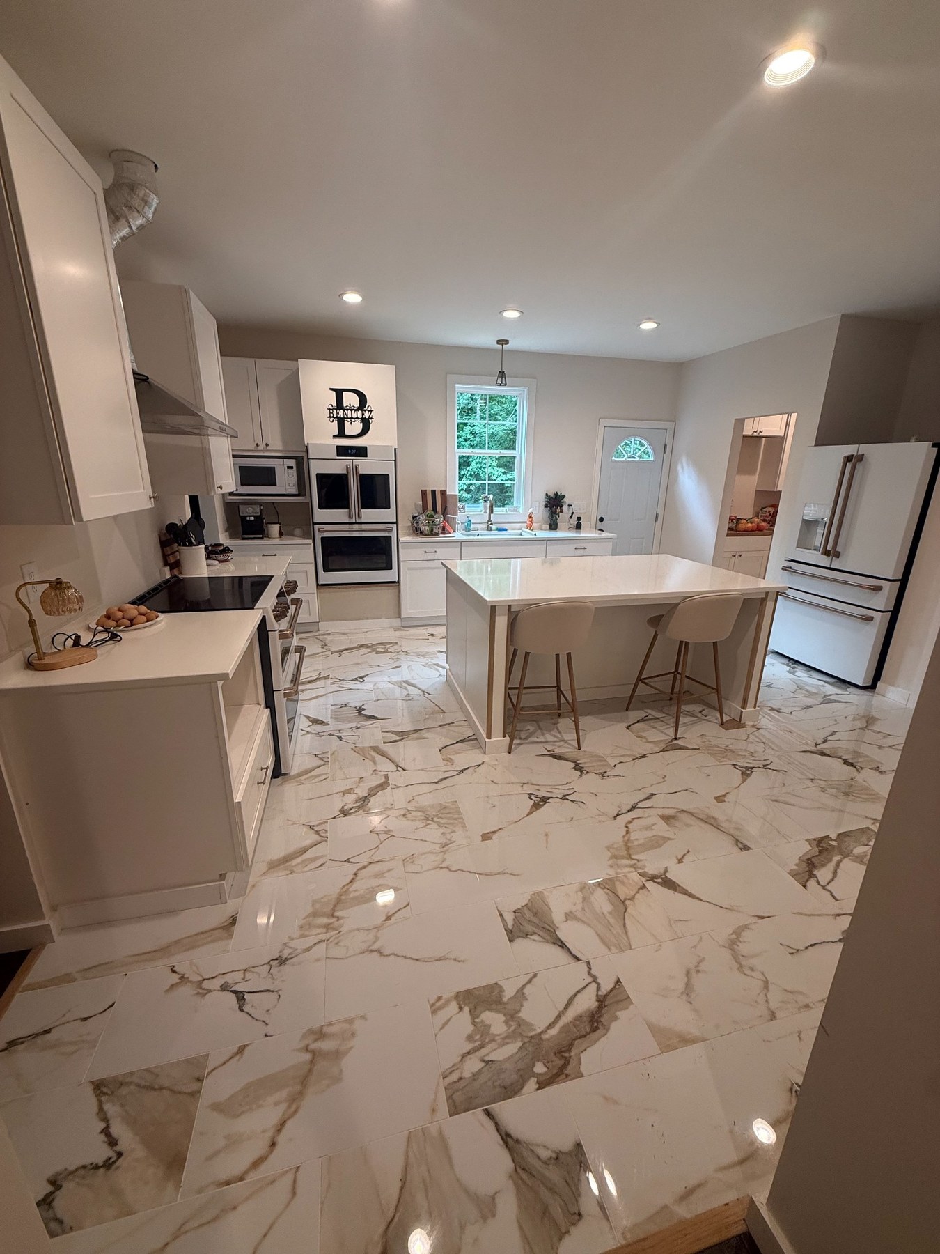 Finished kitchen